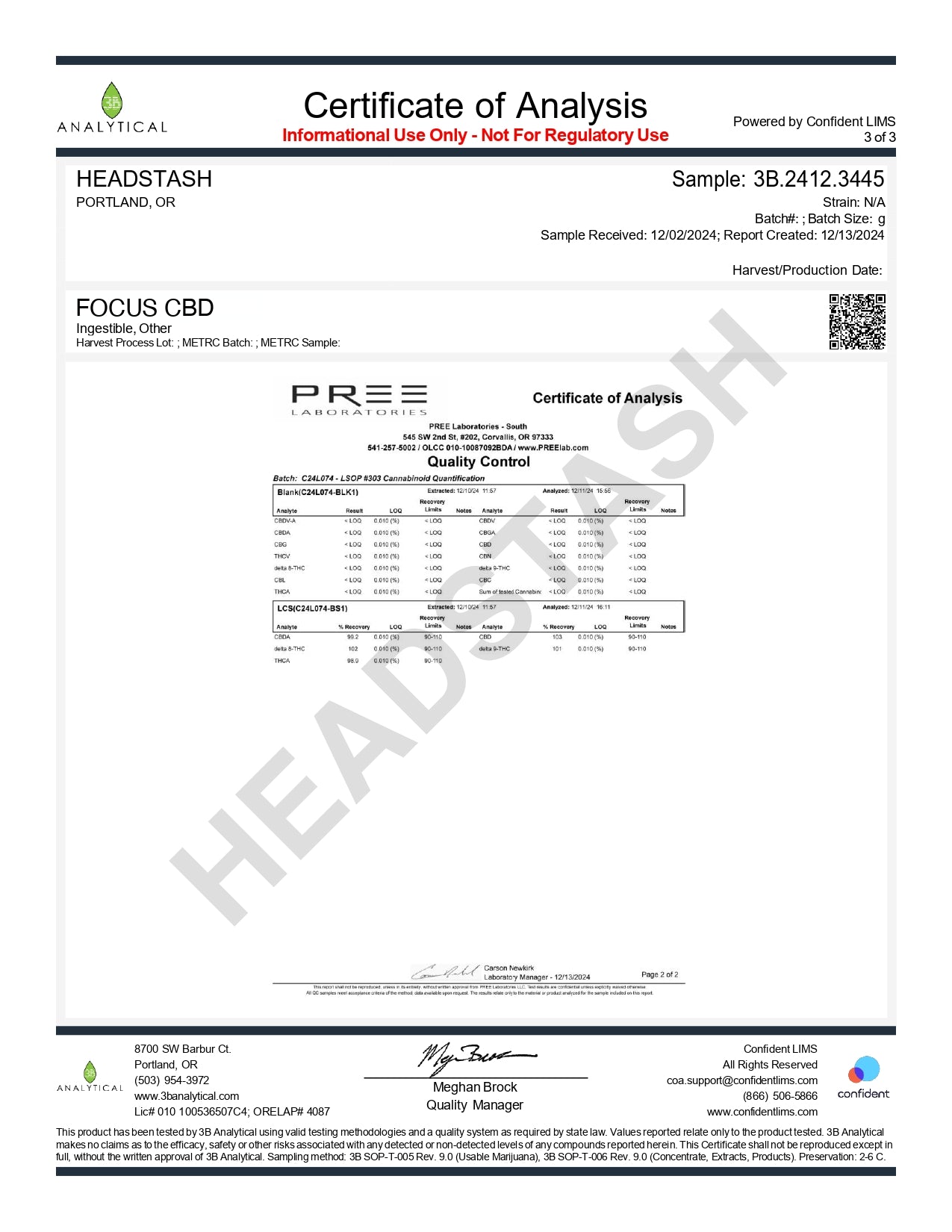 Focus CBD